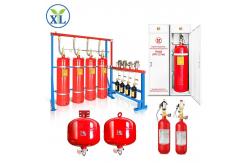 China Gas Hfc 227ea Fire Extinguisher Automatic Pipe Line For Date Room supplier