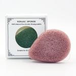 Rich Foam Facial Konjac Sponge For Cleansing Flutter Remove Stratum Corneum for sale