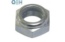 China Hexagon Head Thin Nylon Lock Nuts Fine Thread Of Hot Forging DIN985 supplier