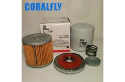 China CORALFLY Heavy Duty Sakura Oil Filter  C-7916 C-1007 C1318 C-4914 supplier