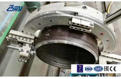 China Split Frame Pneumatic Cutting Beveling Machine, Star Wheel System, Cold Cutting supplier