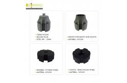 China Awning Roller Shade Kit Reel Nylon Round Plug Aluminum Awning Hardware supplier