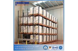 China Safe Loading And Retrieval Push Back Racking Storage System supplier