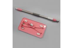 China Custom Folding Lint Free Mop Removable Household Microfiber Flat Mop supplier
