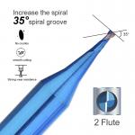 4mm Shank Diameter Carbide End Mill For Various Applications