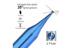 China 4mm Shank Diameter Carbide End Mill For Various Applications supplier