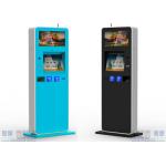 17'' 19'' Dual Screen Vending Kiosk For Bill Payment Kiosk With Thermal Printer for sale