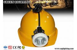 China IP67 GL5-A Coal Mining Lights , High Power Intrinsically 472g Mining Headlight supplier
