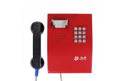 China Public Safety Handset Vandal Proof Telephone Metal Enclosure IP65 With Keypad supplier