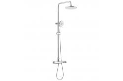 China F3M9028SC Hand Shower Mixer Set , 3 Function Shower Set Adjustable Height supplier