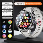 H19 Sim Card Smart Watch 4G Android / Rotating Camera Smart Watch 1.95 Inch AMOLED 1990mAh for sale