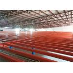 Storehouse Storage Mezzanine Structure Blue Red Coating Quick Installation