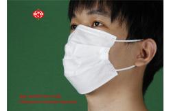 China Earloop 17.5cm*9.5cm Disposable Face Mask For Adult supplier