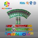 FDA Certificated Shrink Wrap Sleeves For Battery ,  Shrink Labels For Bottles for sale
