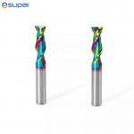 Top Quality TiCN Coating Solid Carbide Flat End Mill 2Flutes 3D Model CNC Tools Grinder Sharpener for sale