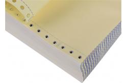 China 210mmx101mm 80 CB White CMYK Continuous Computer Printing Paper supplier