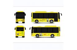 China 6m Electric Mini Buses Public Transport Bus 14 Seater With air condition. supplier