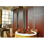 Vinyl Finish Top Hung Folding Sliding Partitions  For Wedding Room for sale