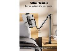 China Phone Tablet Holder Gooseneck Mount Clamp Flexible Lazy Long Arm supplier