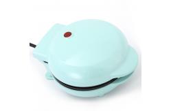 China Sandwich Breakfast Mini Waffle Maker Non Stick Coating Surface Electric Personal Snack Maker supplier