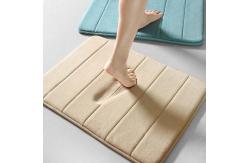 China Quick Drying Absorbent Anti Slip Bath Mat Soft Memory Foam supplier