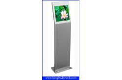 China 15''- 22'' Slim Digital Signage Kiosk Durable Steel Enclosure Powder Coated / Paint Finish supplier