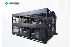 China 4 Players 9D Virtual Reality Shooting Game Machine With Gun HTC VIVE Glasses supplier