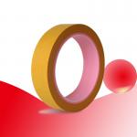 Glossy Surface Protection Glossy Black Masking Tape with Lamination for sale