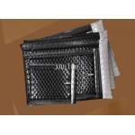 Black Heat Sealed Padded Mailing Envelopes With Bubble Wrap Inside For Lens
