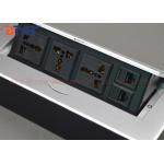 Smart Office Desktop Hidden Hydraulic Pop Up Power Socket Box 3* Universal power