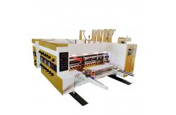 China Automatic Folder Gluer 18mm Flexo Printer Slotter Strapline Plc supplier