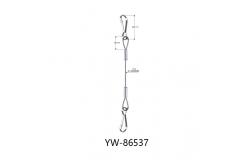 China Steel Wire Rope Cable Lanyard With Stamped Eye And Snap Hooks YW86536 supplier