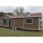 Mobile Prefabricated Tiny Houses Customized With Galvanized Steel Frame for sale