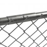 Multipurpose  6 Ft Galvanized Fencing Metal Chain Link Fence High Strength for sale
