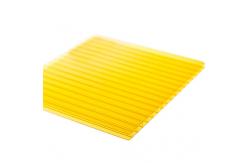 China UV Resistant 8mm Polycarbonate Hollow Sheet for Greenhouse Covering supplier