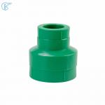 Green PPR Reducer In Pressure 25 For Heating / Air Conditioning System for sale