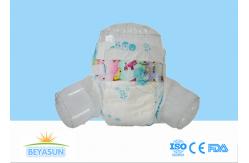 China Soft Surface Natural Custom Baby Diapers With Wetness Indicator , Free Samples supplier