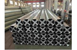 China 85FT Polygon 69kv Electric Steel Pole For Transmission Line supplier
