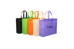 China Custom Printed Washable Non Woven Recycle Bag With Double Handles 80gsm-120gsm supplier