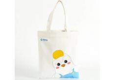 China Custom Logo Womens Crossbody Fashion Canvas Printed Tote Bag With Inside Pockets supplier