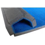 Martial Arts Rollout Mats With Carpet Surface for sale