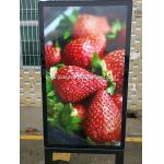 Floor Standing Split Screen Digital Advertising Kiosk for sale