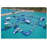 0.9mm  Plato PVC Inflatable Water Park For Kids 5 Years Old for sale