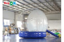 China ROHS Inflatable Holiday Decorations Transparent Bubble Tent With  Pump supplier
