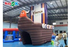 China 210D Oxford Pirate Ship Theme Inflatable Tunnel For Advertising supplier