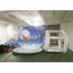 Large Christmas Blow Up Snow Globe Outdoor Decoration CE EN71 EN14960 for sale