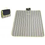 Convenient Folding Picnic Blanket With Thick Water Resistant PVC Backing for sale