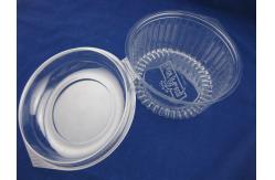 China Clear Disposable Salad Containers Bowls With Lids 18oz 48oz 64oz supplier