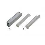 Grey 100 Pair Terminal Block Module Plastic Label Holders For LSA Back Mount Frame for sale