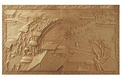 China 2015 hot sell artificial sandstone wall relief QG-R0013 supplier